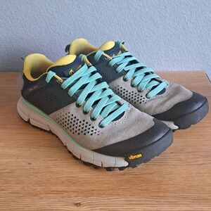 Danner Trail 2650 Women’s Sz 5.5 Black Gray Leather Mesh Hiking Shoes Sneakers